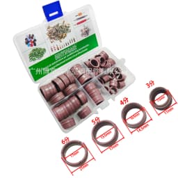 Free Shipping, 40 Pieces Air Conditioning Pipe Joint Sealing Rubber Ring for Renault, Seal O-Ring for Renault A/C