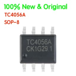 10PCS/LOT TC4056A SOP-8 1A Linear Linear lithium battery charging chip Compatible with TP4056 Original Genuine Patch