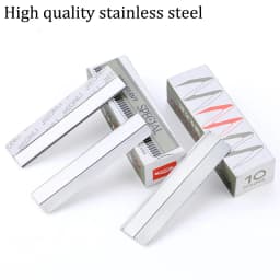 20/40Pcs Eyebrow Trimmer Hair Remover Stainless Steel Women Razor For Eyebrows Face Shaver Hair Removal Knife Salon Makeup Tools