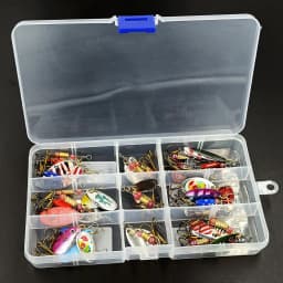ZWICKE 30pcs Spinner Fishing Lure Kit Metal Sequin Spoon Hard Bait Fishing Wobblers Set Fishing Tackle Isca Atificial Lure Pesca