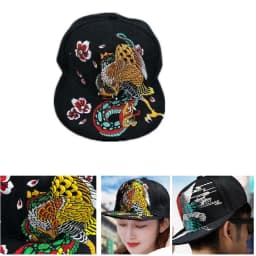 BASEBALL CAPS FOR BOTH Men Women Boys Girls Punk Studded Baseball Hip-Hop Hat Adjustable Snapback Spike Rivet Stud Cap
