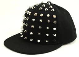 BASEBALL CAPS FOR BOTH Men Women Boys Girls Punk Studded Baseball Hip-Hop Hat Adjustable Snapback Spike Rivet Stud Cap