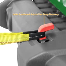 Front Bumper Tow Hook Rubber Cover for Jeep Wrangler JK JL Gladiator JT 2007-2023 Strap Protector Cushion