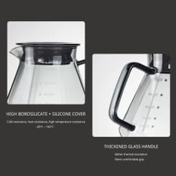 Coffee Obsidian Diamond Hand-brewed Coffee Sharing Pot Filter Cup Cloud Hand-brewed Coffee Pot Set