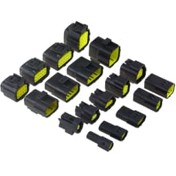 1 2 3 4 6 8 10 12 16 Pin Denso Auto Waterproof Wire Connector Electrical Plug Car Sealed Truck Harness Socket With Terminal