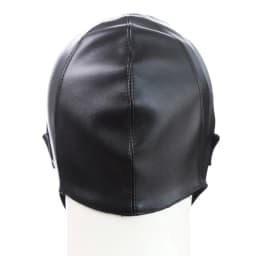 Novelty Knight Hat Winter PU Hats For Men Warm Mask Knight Helmet Knitted Cap Handmade Gladiator Mask Hat
