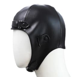Novelty Knight Hat Winter PU Hats For Men Warm Mask Knight Helmet Knitted Cap Handmade Gladiator Mask Hat