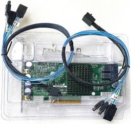 Supermicro AOC-S3008L-L8E LSI 9300-8i 12Gbps SAS HBA IT Mode ZFS FreeNAS unRAID+8643 Cable*2
