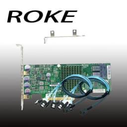 Supermicro AOC-S3008L-L8E LSI 9300-8i 12Gbps SAS HBA IT Mode ZFS FreeNAS unRAID+8643 Cable*2