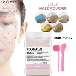 Jelly Mask Powder Soft Hydro Anti-aging Brighten Moisture Peel Off Facial Revitalizing Crystal Turmeric DIY  Rose Mask Skin Care