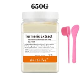 Jelly Mask Powder Soft Hydro Anti-aging Brighten Moisture Peel Off Facial Revitalizing Crystal Turmeric DIY  Rose Mask Skin Care