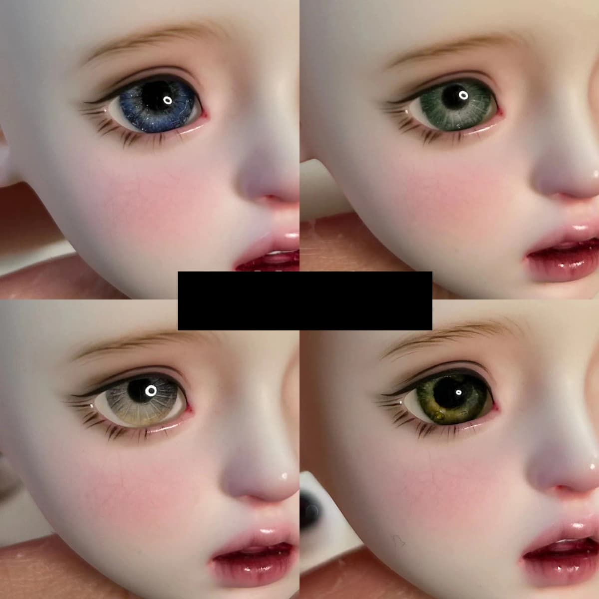 Doll Eyes Purple Eyes Resin BJD Doll Accessories For 1/6 1/8 1/3 BJD Doll DIY Handmade Eyeball 12mm/14mm/16mm/18mm