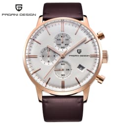 PAGANI DESIGN Men Quartz Watch Top Brand Luxury PD2720K Chronograph Stopwatch Japan VK67 Movement Waterproof Watch For Men 2720