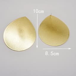 Fine Jewelry Big Round Earrings Stud Big Pendant Dangle Drop Earrings Flower Circle Hoop Earring Wedding Party Gifts