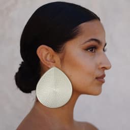 Fine Jewelry Big Round Earrings Stud Big Pendant Dangle Drop Earrings Flower Circle Hoop Earring Wedding Party Gifts