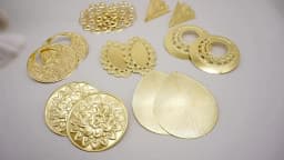 Fine Jewelry Big Round Earrings Stud Big Pendant Dangle Drop Earrings Flower Circle Hoop Earring Wedding Party Gifts