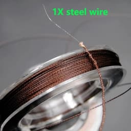 4 Strands Braided Fishing Wire With Steel Soul Multifilament Fishing Tackle For Fishing Equipment