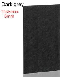 1 Sheet 3/5mm Self Adhesive Furniture Leg Anti Slip Chair Table Mats Felt Pads Anti Scratch Floor Protection DIY Cutting