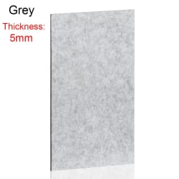 1 Sheet 3/5mm Self Adhesive Furniture Leg Anti Slip Chair Table Mats Felt Pads Anti Scratch Floor Protection DIY Cutting
