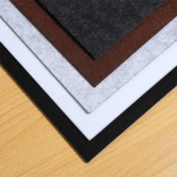 1 Sheet 3/5mm Self Adhesive Furniture Leg Anti Slip Chair Table Mats Felt Pads Anti Scratch Floor Protection DIY Cutting
