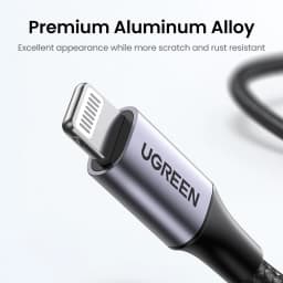 UGREEN MFi 20W PD USB C to Lightning Cable for iPhone 14 13 12 Pro Max Fast Charging Type C Cable for iPhone for iPad