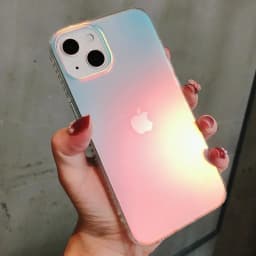 Fashion Matte Aurora Laser Gradient Phone Case For iPhone 17 Pro Max 16 15 14 13 12 Pro Max 16 Plus 17Air 11 Shockproof Cover