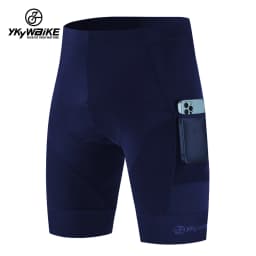 YKYWBIKE Men's Cycling Shorts Padded Pad Shockproof MTB Road Bicycle Short Tights Pants Summer Sport Mountain Bike Riding Shorts
