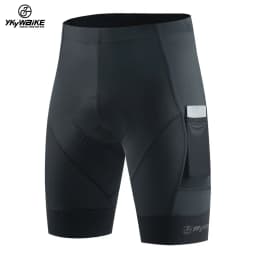 YKYWBIKE Men's Cycling Shorts Padded Pad Shockproof MTB Road Bicycle Short Tights Pants Summer Sport Mountain Bike Riding Shorts