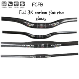 carbon handlebar MTB Handlebar Flat Or Rise Handlebar 31.8*380-760mm matte bike parts handlebar carbon bicycle bike handlebar