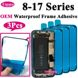 3PCS OEM Waterproof Adhesive Seal Sticker for iPhone 14 13 12 11 X XS 8 Plus 7 LCD Screen Display Frame Glue