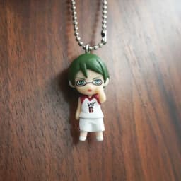 Basketball Anime No Basuke Kuroko Aomine Daiki Atsushi Murasakibara Kise Ryota Takao Kazunari Kawaii PVC Capsule Keychain