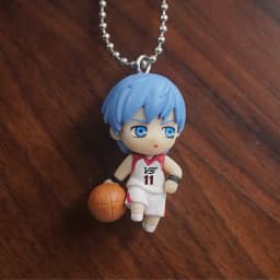 Basketball Anime No Basuke Kuroko Aomine Daiki Atsushi Murasakibara Kise Ryota Takao Kazunari Kawaii PVC Capsule Keychain