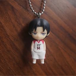 Basketball Anime No Basuke Kuroko Aomine Daiki Atsushi Murasakibara Kise Ryota Takao Kazunari Kawaii PVC Capsule Keychain