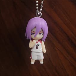 Basketball Anime No Basuke Kuroko Aomine Daiki Atsushi Murasakibara Kise Ryota Takao Kazunari Kawaii PVC Capsule Keychain