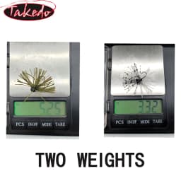 TAKEDO TK141 Cover Creeper Jigs 3.5G 5G Wire Bait Rubber Jig Head Hook Silicone Wire Beard Lure Hooks Bass Trout  Fishing