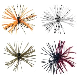 TAKEDO TK141 Cover Creeper Jigs 3.5G 5G Wire Bait Rubber Jig Head Hook Silicone Wire Beard Lure Hooks Bass Trout  Fishing