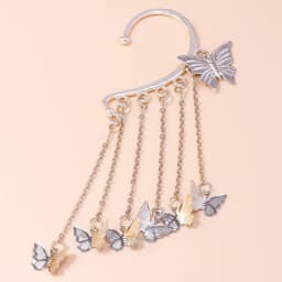 Aihua 1pc Bohemian No Picering Pearls Stone Ear Cuff Wrap Stud Clip Earrings For Women Girl Trendy Earrings Jewelry Bijoux