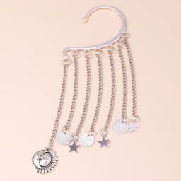 Aihua 1pc Bohemian No Picering Pearls Stone Ear Cuff Wrap Stud Clip Earrings For Women Girl Trendy Earrings Jewelry Bijoux