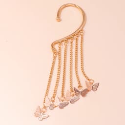 Aihua 1pc Bohemian No Picering Pearls Stone Ear Cuff Wrap Stud Clip Earrings For Women Girl Trendy Earrings Jewelry Bijoux