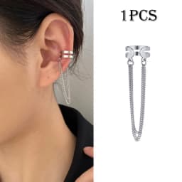 New Personality Star Clip Earrings for Women Fashion Delicate Simple Cartilage No Piercing Ear Cuff Adjustable Jewelry Gifts