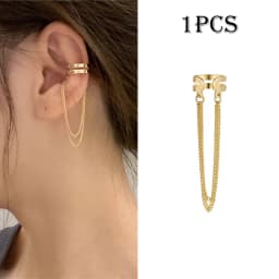 New Personality Star Clip Earrings for Women Fashion Delicate Simple Cartilage No Piercing Ear Cuff Adjustable Jewelry Gifts