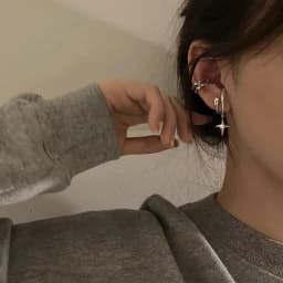 New Personality Star Clip Earrings for Women Fashion Delicate Simple Cartilage No Piercing Ear Cuff Adjustable Jewelry Gifts