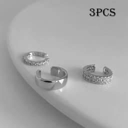 New Personality Star Clip Earrings for Women Fashion Delicate Simple Cartilage No Piercing Ear Cuff Adjustable Jewelry Gifts