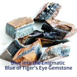 Natural Blue Tiger‘s Eye Stone Unleash the Healing Power within Reiki Healing Home Decoration Stone Mineral Specimens Crystal