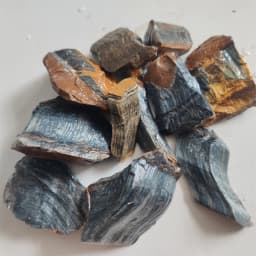 Natural Blue Tiger‘s Eye Stone Unleash the Healing Power within Reiki Healing Home Decoration Stone Mineral Specimens Crystal
