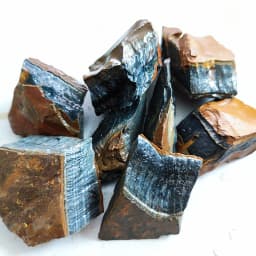 Natural Blue Tiger‘s Eye Stone Unleash the Healing Power within Reiki Healing Home Decoration Stone Mineral Specimens Crystal
