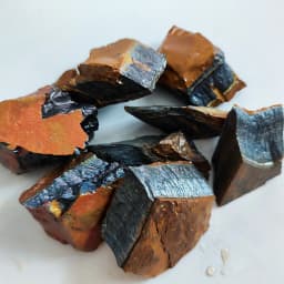 Natural Blue Tiger‘s Eye Stone Unleash the Healing Power within Reiki Healing Home Decoration Stone Mineral Specimens Crystal