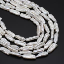 Natural Freshwater Baroque Pearls Beaded Long Irregular Shape Loose Spacer Beads for Jewelry Making Diy Fine Bracelet Necklace