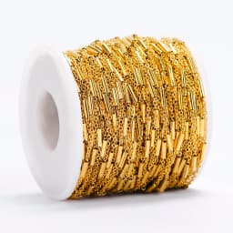 2meters Stainless Steel Tube Beads Chain Handmade Chain for Bracelets Necklace Jewelry Making DIY Components Accessories