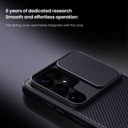 Nillkin for Samsung Galaxy S26 Ultra S26 FE S26 Plus S25 Ultra S24 Ultra S23Ultra with Slide Camera Cover Protector Phone  Case